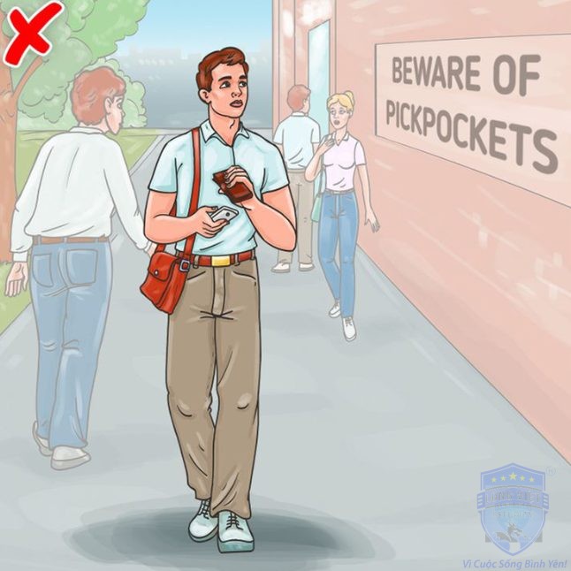 Không dùng túi chỉ có một lớp nút bấm