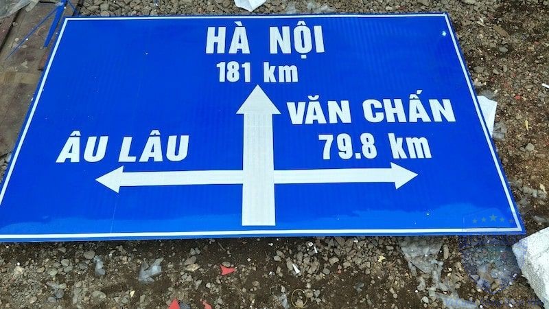 Biển báo chỉ dẫn và nhắc nhở